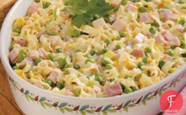 Jantar De Macarrão Com Presunto