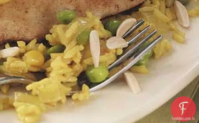 Arroz Com Caril Vegetal