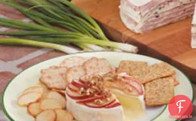 Brie com cobertura de Pêra