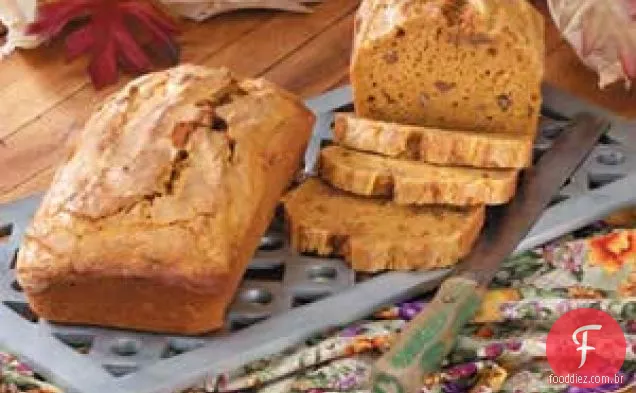 Pão De Abóbora Reforma Férias
