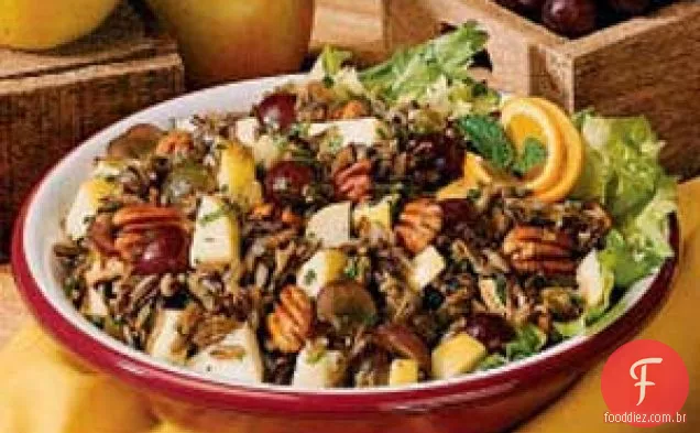 Salada De Arroz Selvagem Frutado