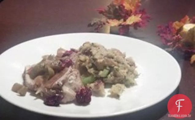 Carne De Porco Assada Com Cidra De Maçã De Fogão Lento