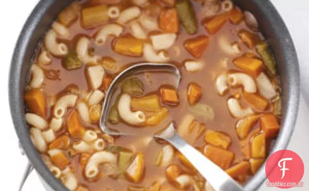 Sopa De Legumes Para Macarrão Saudável