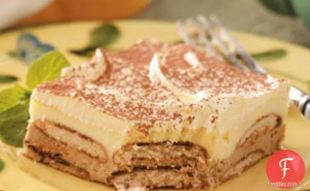 Sobremesa De Queijo Tiramisu
