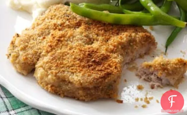 Costeletas De Porco Empanadas