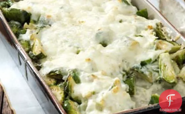 Gratinado De Couve De Bruxelas