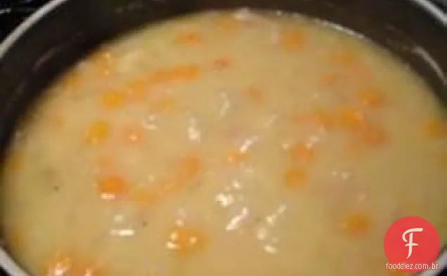 Sopa de presunto e de feijão II
