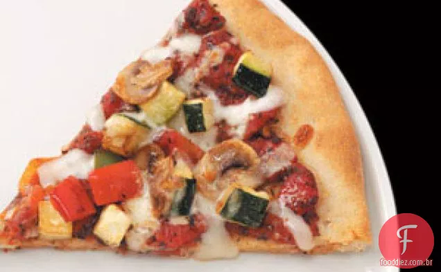 Pizza Vegetariana De Trigo Integral