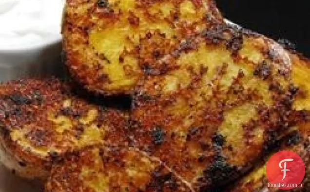 Batatas Parmesão Assadas No Forno