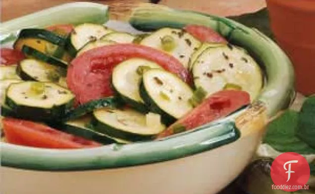 Molho De Tomate E Abobrinha