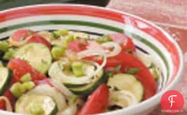 Salada De Tomate Abobrinha