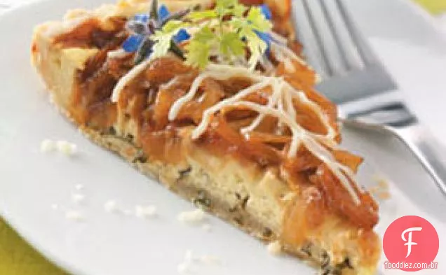 Torta De Cebola Caramelizada