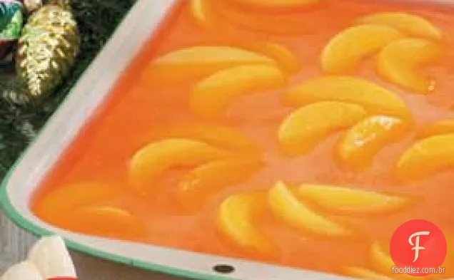Sobremesa de gelatina Peaches ' N ' Cream