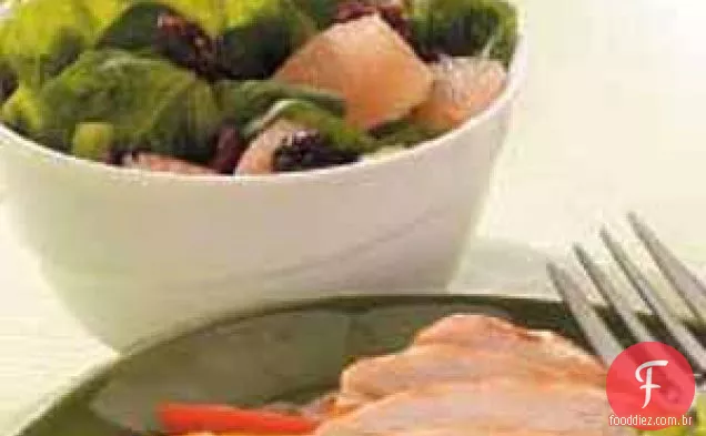 Salada De Espinafre Com Toranja