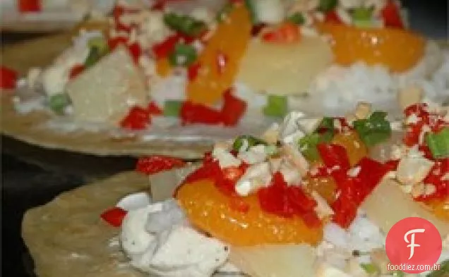 Rolinhos De Frango Mandarim