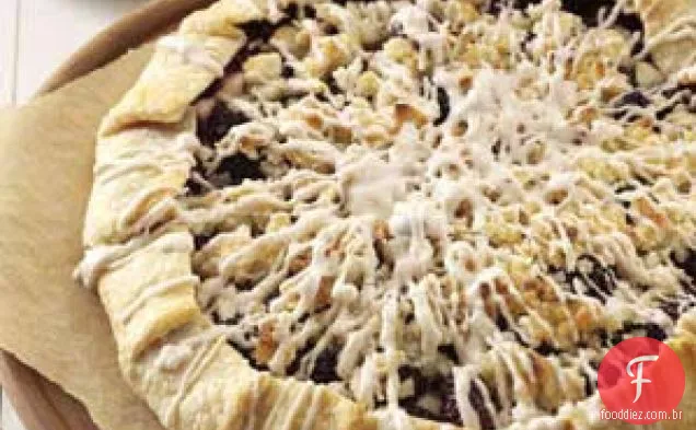 Tarte De Laranja E Amora-Preta