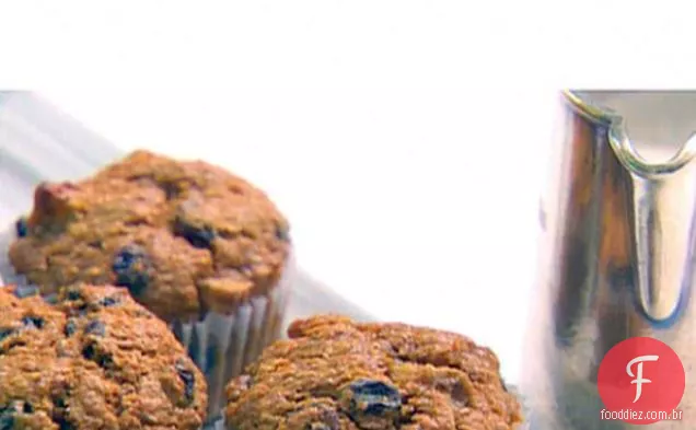 Muffins De Farelo De Banana