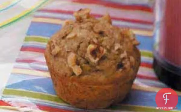 Muffins De Banana E Nozes