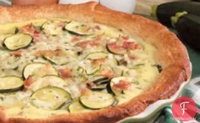 Quiche De Abobrinha E Bacon