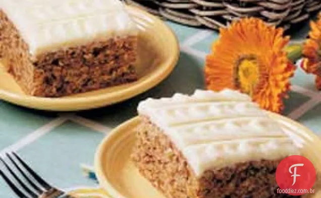 Bolo De Abobrinha De Laranja