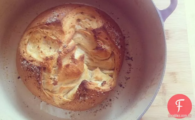 Pão De Alho Picante Fácil Em Uma Panela