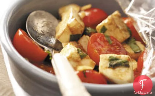 Salada De Tomate Mozzarella