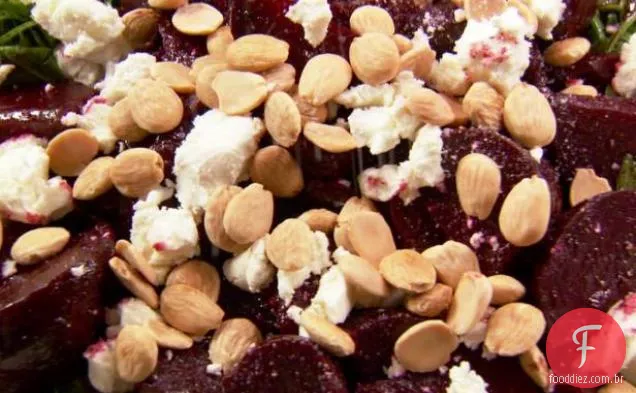 Salada Balsâmica De Beterraba Assada