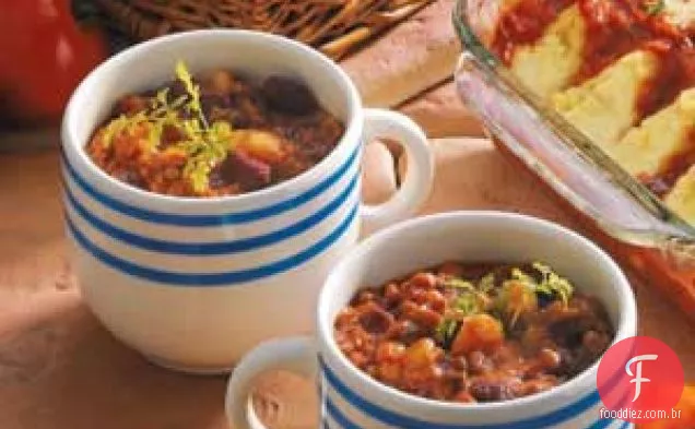 Quatro Feijões Taco Chili