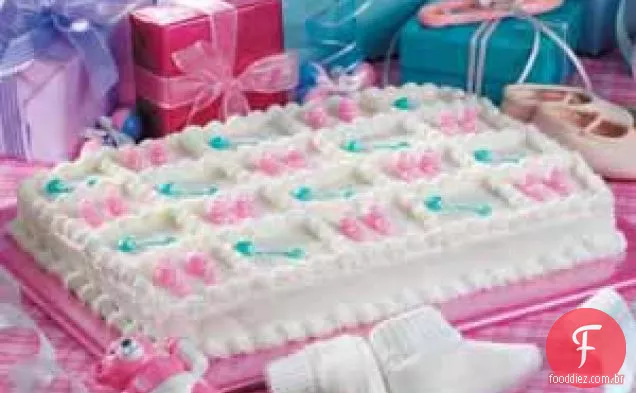 Booties' n ' Rattles Cake