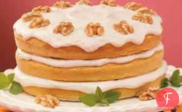 Torta De Especiarias De Abóbora