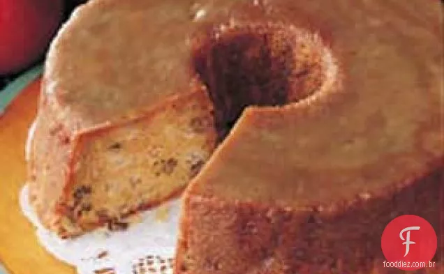 Bolo De Café Com Maçã E Caramelo