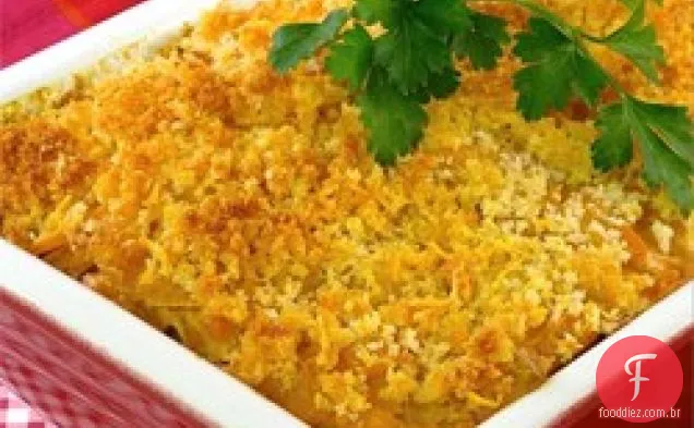 Batata-Doce Recortada Gratinada