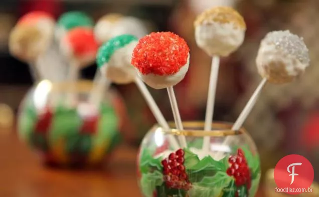 Sugar Plum Cake Pops