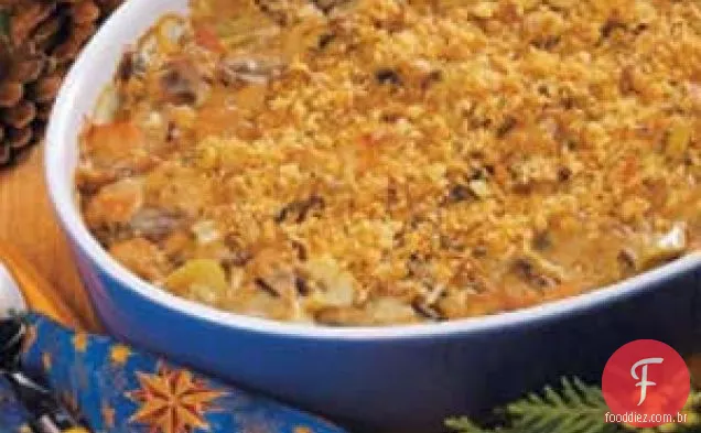 Arroz De Peru Selvagem Assado