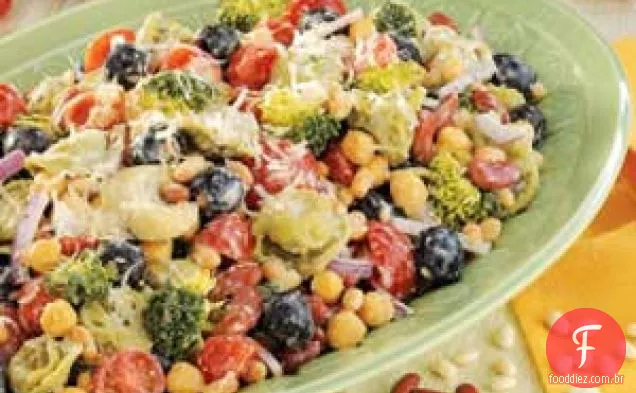 Salada De Feijão Tortellini