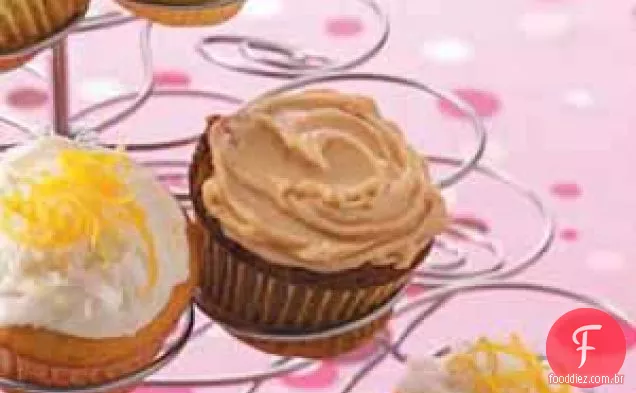 Cupcakes de especiarias com tâmaras