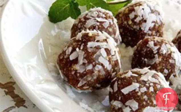 Trufas De Coco-Damasco
