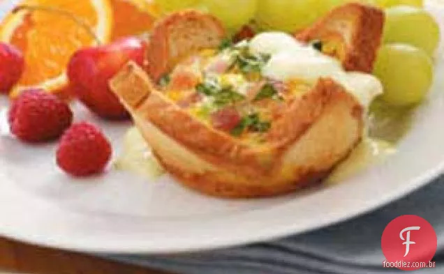 Ovos Copos Benedict