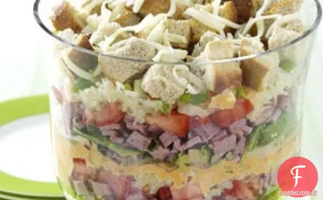 Salada Em Camadas Ao Estilo Reuben