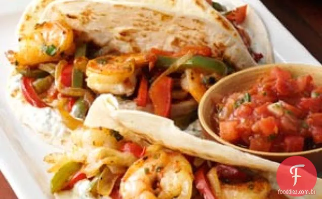 Fajitas De Camarão
