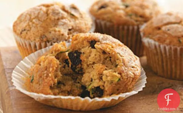 Muffins De Abobrinha De Laranja