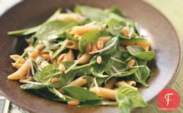 Salada de espinafre com Penne
