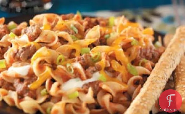 Hamburger Noodle Casserole