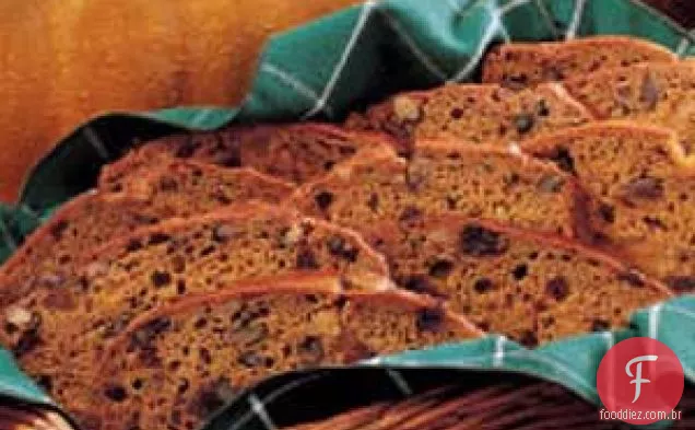 Pão De Abóbora Frutado