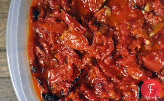 Molho De Tomate Assado Com Alho