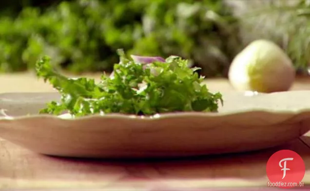 Salada De Endívia Encaracolada