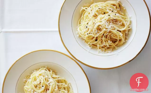 Spaghettini Com Alho E Chile Seco