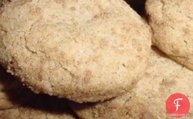 Biscoitos de pimenta preta com açúcar e especiarias da Lauren