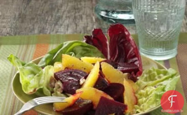 Salada De Beterraba-Laranja Assada