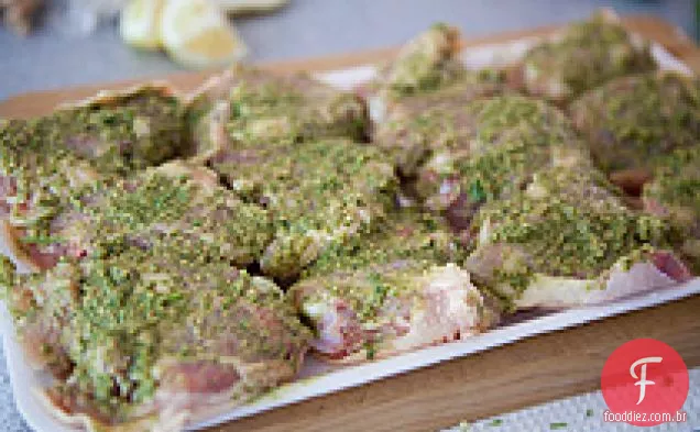 Frango De Caju Com Alho Picante